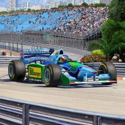 Revell 1/24 Gift Set Benetton Ford B194 "25th Anniversary" # 05689 17 Revell 1/24 Gift Set Benetton Ford B194 "25th Anniversary" # 05689 -Aircraft Kits Sales 05689benettonfordb194illu 2