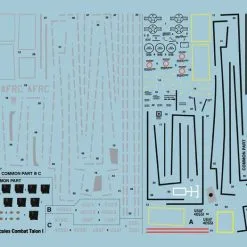 Italeri 1/72 MC-130H HERCULES COMBAT TALON L # 1369 - Plastic Model Kit -Aircraft Kits Sales 1369 decalslr