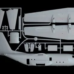 Italeri 1/72 MC-130H HERCULES COMBAT TALON L # 1369 - Plastic Model Kit -Aircraft Kits Sales 1369 sprue2