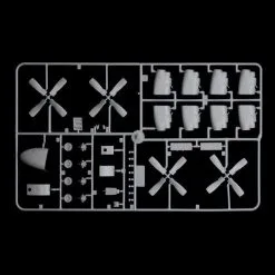 Italeri 1/72 MC-130H HERCULES COMBAT TALON L # 1369 - Plastic Model Kit -Aircraft Kits Sales 1369 sprue4
