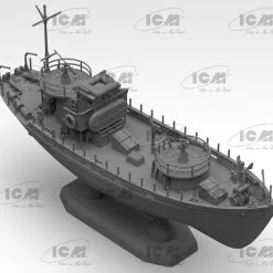 ICM 1/144 KFK Kriegsfischkutter, WWII German Multi-purpose Boat (100% New Molds) # S012 -Aircraft Kits Sales 144 kriegsfischkutter fsr 1.0 r2