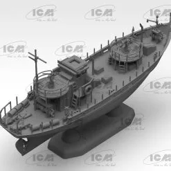 ICM 1/144 KFK Kriegsfischkutter, WWII German Multi-purpose Boat (100% New Molds) # S012 -Aircraft Kits Sales 144 kriegsfischkutter fsr 1.0 r3