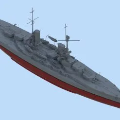 ICM 1/700 "Konig", WWI German Battleship, Full Hull And Waterline # S014