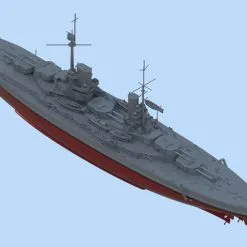 ICM 1/700 "Konig", WWI German Battleship, Full Hull And Waterline # S014 -Aircraft Kits Sales 1473327922 konig isometric 2