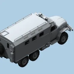 ICM 1/35 Soviet ZiL-131 KShM With Soviet Drivers # 35524 -Aircraft Kits Sales 1563968658 1429692469 zil 131 km131 3