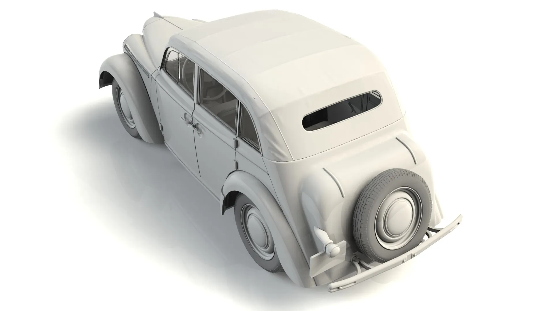 ICM 1/35 Moskvitch-401-420A, Soviet Passenger Car # 35484 5 ICM 1/35 Moskvitch-401-420A, Soviet Passenger Car # 35484 - Image 3