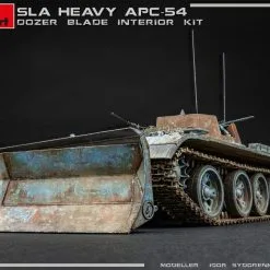 Miniart 1/35 SLA APC T-54 W/ Dozer Blade (Interior Kit) # 37028 -Aircraft Kits Sales 1photos 1 3