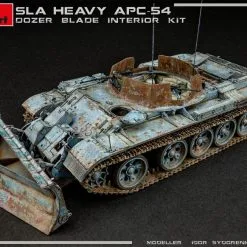 Miniart 1/35 SLA APC T-54 W/ Dozer Blade (Interior Kit) # 37028 -Aircraft Kits Sales 1photos 2 3