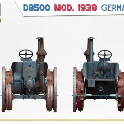 Miniart 1/24 German D8500 Mod 1938 Agricultural Tractor # 24001 22 Miniart 1/24 German D8500 Mod 1938 Agricultural Tractor # 24001 -Aircraft Kits Sales 24001 side views1.2