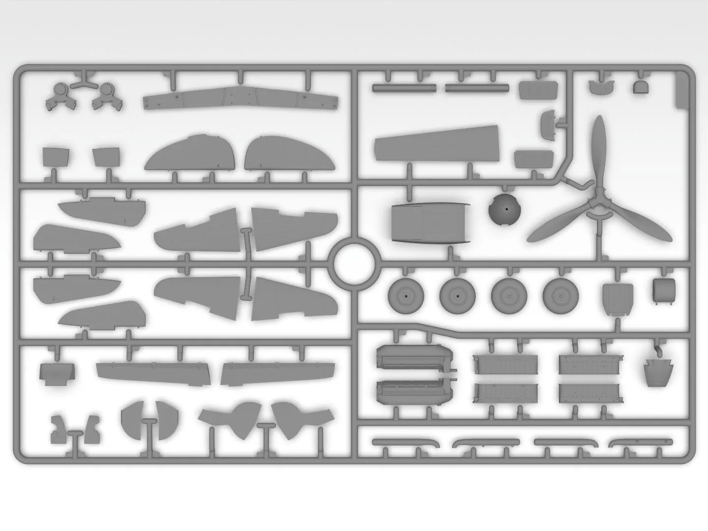ICM 1/32 Normandy-Neman. Plane Of Marcel Lefevre (Yak-9T With Marcel Lefevre Figure) # 32092 16 ICM 1/32 Normandy-Neman. Plane Of Marcel Lefevre (Yak-9T With Marcel Lefevre Figure) # 32092 - Image 14