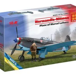 ICM 1/32 Normandy-Neman. Plane Of Marcel Lefevre (Yak-9T With Marcel Lefevre Figure) # 32092 23 ICM 1/32 Normandy-Neman. Plane Of Marcel Lefevre (Yak-9T With Marcel Lefevre Figure) # 32092 -Aircraft Kits Sales 32092 420x270x60 2