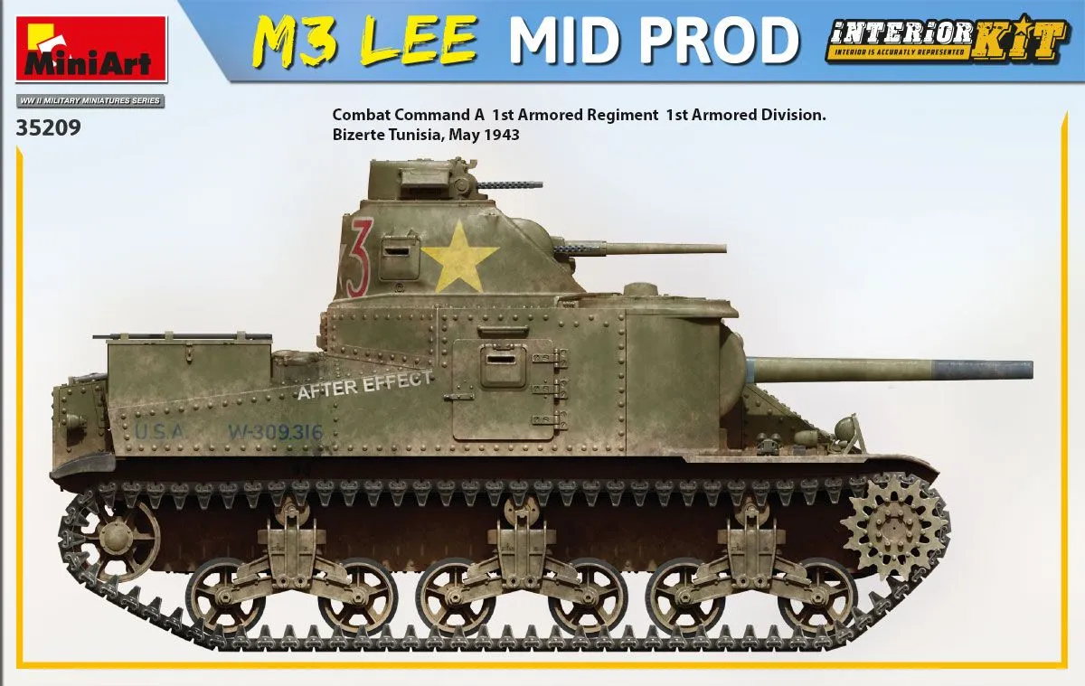 Miniart 1/35 M3 Lee Mid Prod. Interior Kit # 35209 14 Miniart 1/35 M3 Lee Mid Prod. Interior Kit # 35209 - Image 12