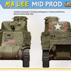 Miniart 1/35 M3 Lee Mid Prod. Interior Kit # 35209 34 Miniart 1/35 M3 Lee Mid Prod. Interior Kit # 35209 -Aircraft Kits Sales 35209 side views5.2