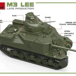 Miniart 1/35 M3 Lee Late Production # 35214 -Aircraft Kits Sales 35214 promo 03
