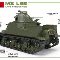 Miniart 1/35 M3 Lee Late Production # 35214 -Aircraft Kits Sales 35214 promo 04