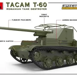 Miniart 1/35 Tacam T-60 Romanian TD (Interior Kit) # 35230 -Aircraft Kits Sales 35230 promo 01