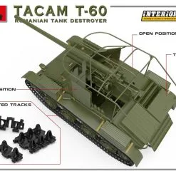 Miniart 1/35 Tacam T-60 Romanian TD (Interior Kit) # 35230 -Aircraft Kits Sales 35230 promo 06