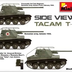 Miniart 1/35 Tacam T-60 Romanian TD (Interior Kit) # 35230 -Aircraft Kits Sales 35230 side views 1