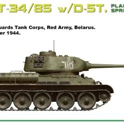 Miniart 1/35 T-34/85 W/D-5T Plant 112 1944 Interior Kit # 35290 58 Miniart 1/35 T-34/85 W/D-5T Plant 112 1944 Interior Kit # 35290 -Aircraft Kits Sales 35290 side views 2