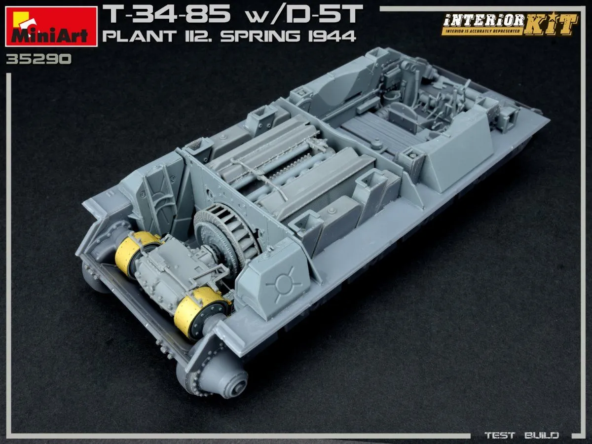Miniart 1/35 T-34/85 W/D-5T Plant 112 1944 Interior Kit # 35290 6 Miniart 1/35 T-34/85 W/D-5T Plant 112 1944 Interior Kit # 35290 - Image 4