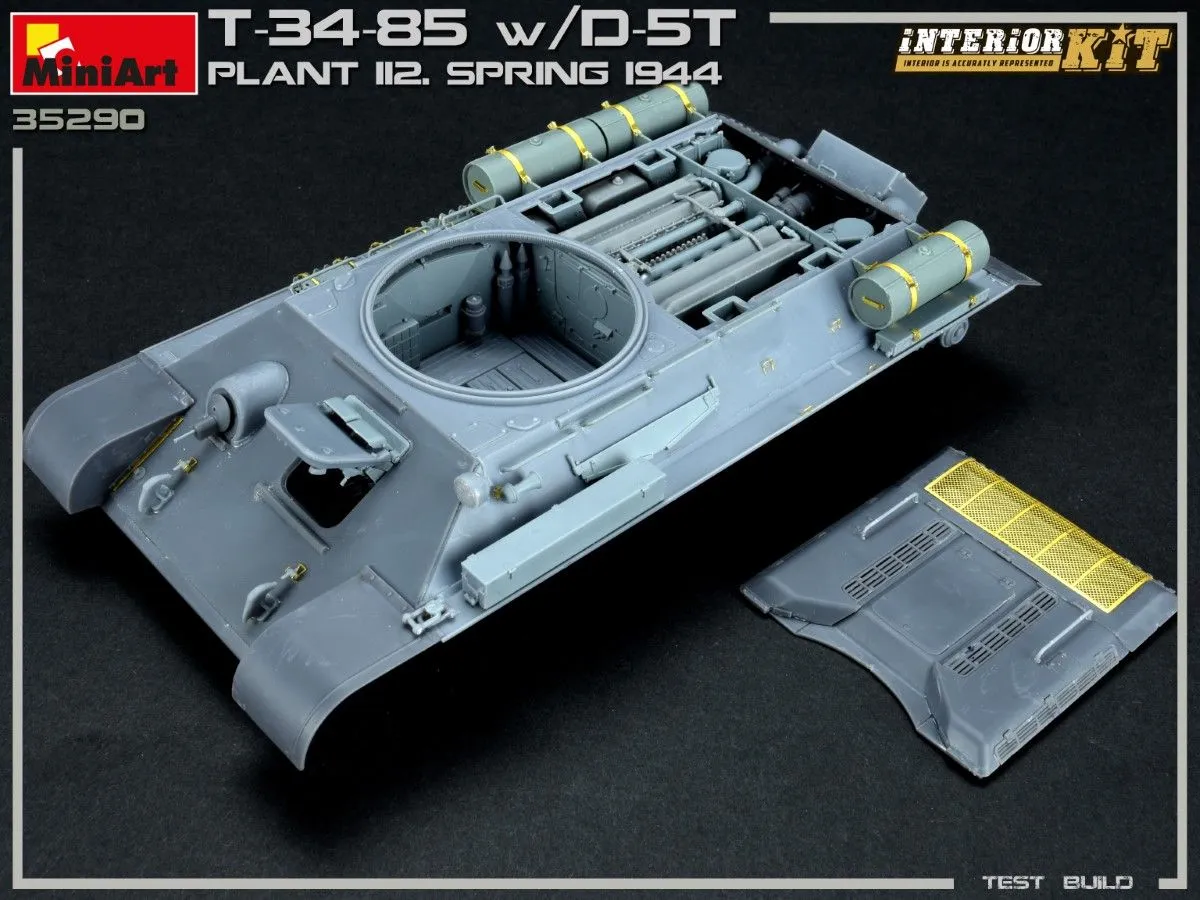 Miniart 1/35 T-34/85 W/D-5T Plant 112 1944 Interior Kit # 35290 7 Miniart 1/35 T-34/85 W/D-5T Plant 112 1944 Interior Kit # 35290 - Image 5