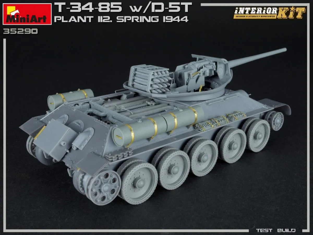 Miniart 1/35 T-34/85 W/D-5T Plant 112 1944 Interior Kit # 35290 11 Miniart 1/35 T-34/85 W/D-5T Plant 112 1944 Interior Kit # 35290 - Image 9