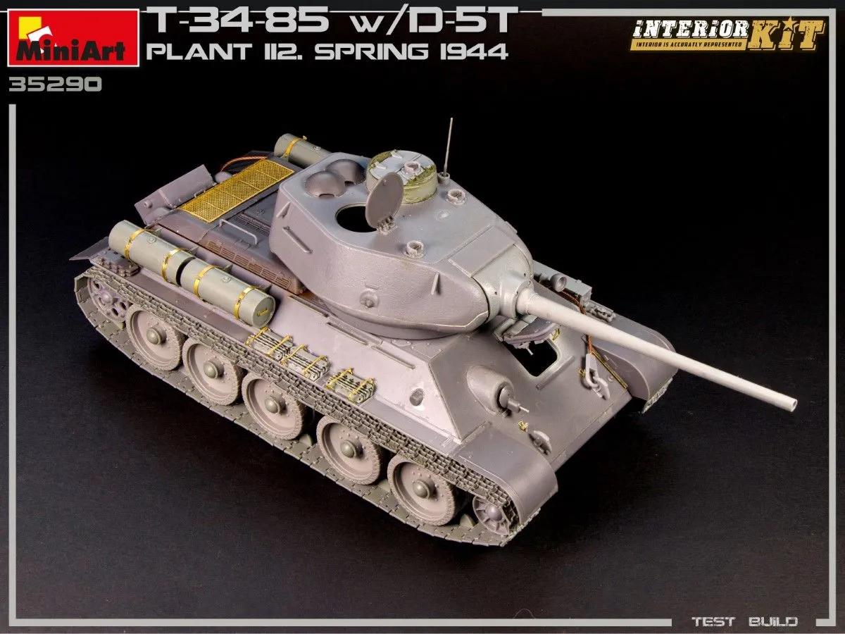 Miniart 1/35 T-34/85 W/D-5T Plant 112 1944 Interior Kit # 35290 12 Miniart 1/35 T-34/85 W/D-5T Plant 112 1944 Interior Kit # 35290 - Image 10