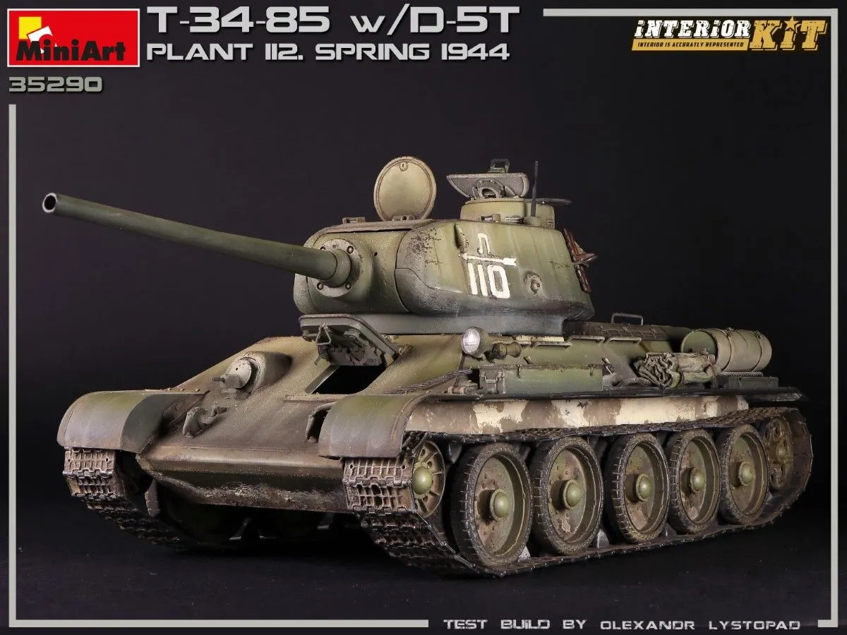 Miniart 1/35 T-34/85 W/D-5T Plant 112 1944 Interior Kit # 35290 13 Miniart 1/35 T-34/85 W/D-5T Plant 112 1944 Interior Kit # 35290 - Image 11