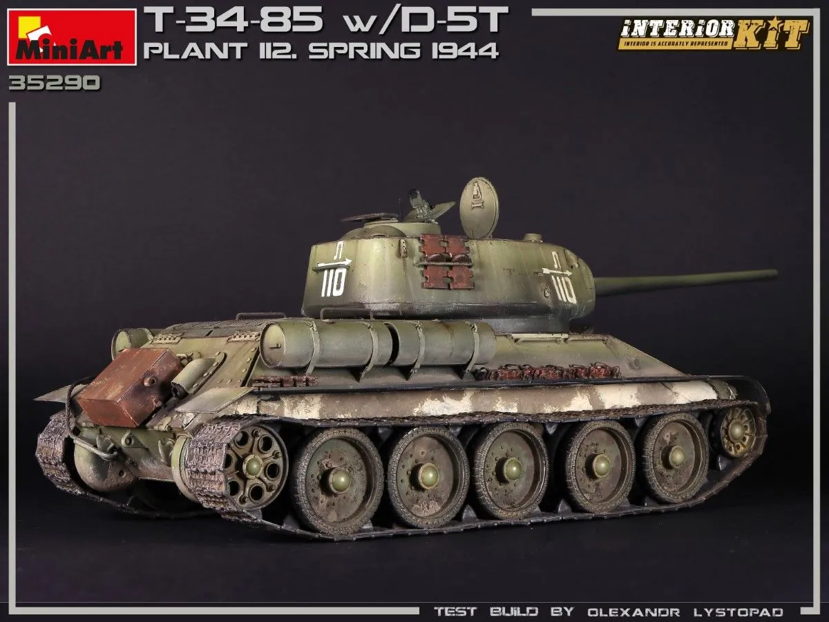 Miniart 1/35 T-34/85 W/D-5T Plant 112 1944 Interior Kit # 35290 14 Miniart 1/35 T-34/85 W/D-5T Plant 112 1944 Interior Kit # 35290 - Image 12