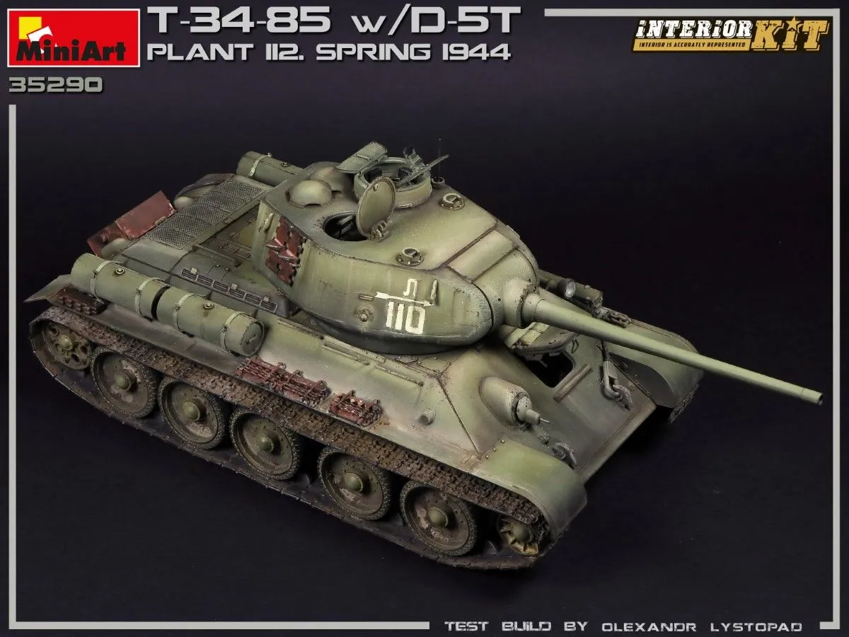 Miniart 1/35 T-34/85 W/D-5T Plant 112 1944 Interior Kit # 35290 15 Miniart 1/35 T-34/85 W/D-5T Plant 112 1944 Interior Kit # 35290 - Image 13