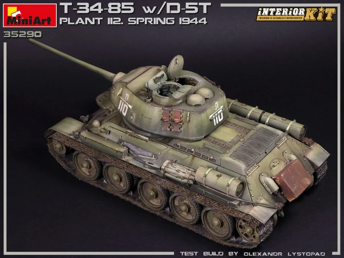 Miniart 1/35 T-34/85 W/D-5T Plant 112 1944 Interior Kit # 35290 16 Miniart 1/35 T-34/85 W/D-5T Plant 112 1944 Interior Kit # 35290 - Image 14