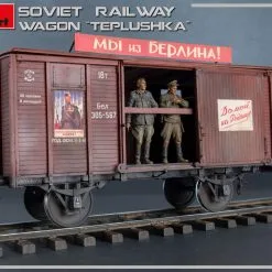 Miniart 1/35 Soviet Railway Wagon 'Teplushka' # 35300 22 Miniart 1/35 Soviet Railway Wagon 'Teplushka' # 35300 -Aircraft Kits Sales 35300 photos 1