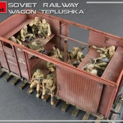 Miniart 1/35 Soviet Railway Wagon 'Teplushka' # 35300 23 Miniart 1/35 Soviet Railway Wagon 'Teplushka' # 35300 -Aircraft Kits Sales 35300 photos 10