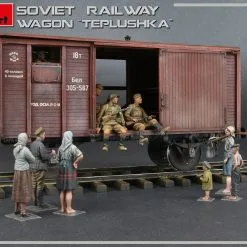 Miniart 1/35 Soviet Railway Wagon 'Teplushka' # 35300 24 Miniart 1/35 Soviet Railway Wagon 'Teplushka' # 35300 -Aircraft Kits Sales 35300 photos 15