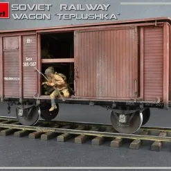 Miniart 1/35 Soviet Railway Wagon 'Teplushka' # 35300 25 Miniart 1/35 Soviet Railway Wagon 'Teplushka' # 35300 -Aircraft Kits Sales 35300 photos 17