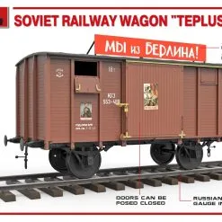 Miniart 1/35 Soviet Railway Wagon 'Teplushka' # 35300 28 Miniart 1/35 Soviet Railway Wagon 'Teplushka' # 35300 -Aircraft Kits Sales 35300 promo 01