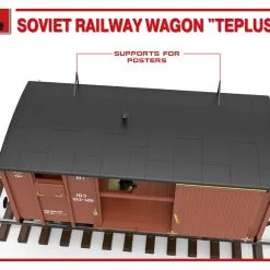 Miniart 1/35 Soviet Railway Wagon 'Teplushka' # 35300 32 Miniart 1/35 Soviet Railway Wagon 'Teplushka' # 35300 -Aircraft Kits Sales 35300 promo 05