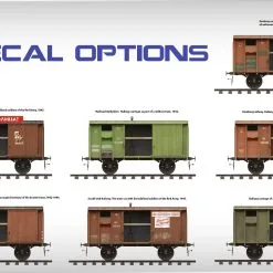 Miniart 1/35 Soviet Railway Wagon 'Teplushka' # 35300 33 Miniart 1/35 Soviet Railway Wagon 'Teplushka' # 35300 -Aircraft Kits Sales 35300 side views