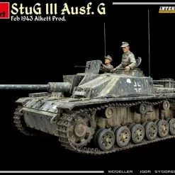 Miniart 1/35 StuG III Ausf G Feb 1943 Alkett Prod, Int Kit # 35335 -Aircraft Kits Sales 35335 ready 1