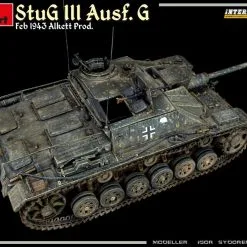Miniart 1/35 StuG III Ausf G Feb 1943 Alkett Prod, Int Kit # 35335 -Aircraft Kits Sales 35335 ready 11