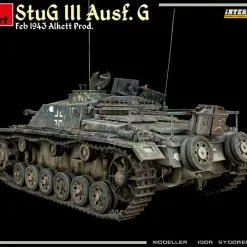 Miniart 1/35 StuG III Ausf G Feb 1943 Alkett Prod, Int Kit # 35335 -Aircraft Kits Sales 35335 ready 15