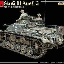 Miniart 1/35 StuG III Ausf G Feb 1943 Alkett Prod, Int Kit # 35335 -Aircraft Kits Sales 35335 ready 2