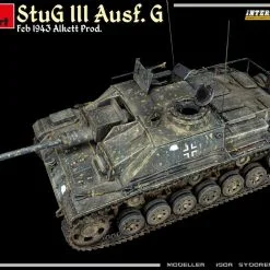 Miniart 1/35 StuG III Ausf G Feb 1943 Alkett Prod, Int Kit # 35335 -Aircraft Kits Sales 35335 ready 9