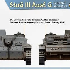 Miniart 1/35 StuG III Ausf G Feb 1943 Alkett Prod, Int Kit # 35335 -Aircraft Kits Sales 35335 side views2.2