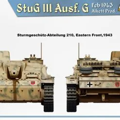 Miniart 1/35 StuG III Ausf G Feb 1943 Alkett Prod, Int Kit # 35335 -Aircraft Kits Sales 35335 side views5.2