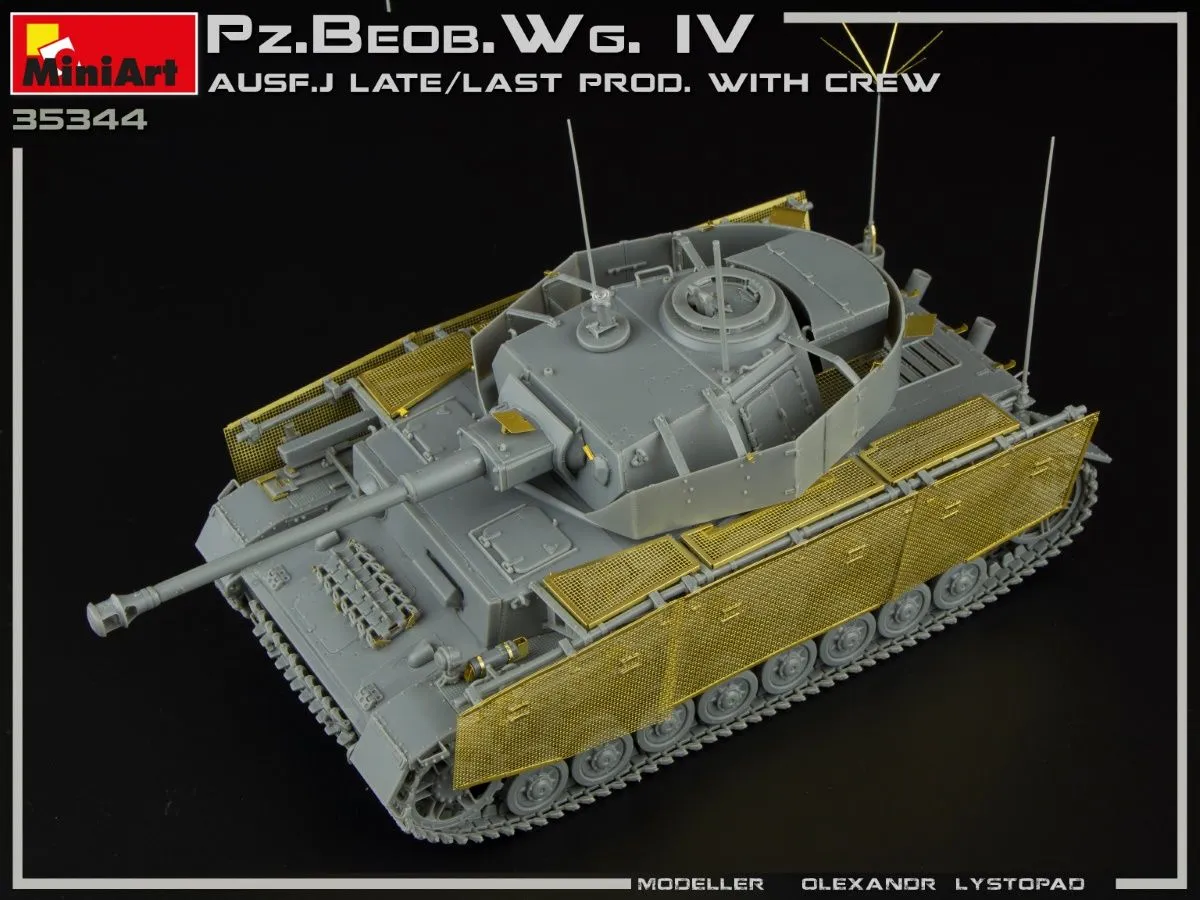 MiniArt 1/35 Pz.Beob.Wg.IV Ausf. J LATE/LAST PROD. 2 IN 1 W/CREW # 35344 8 MiniArt 1/35 Pz.Beob.Wg.IV Ausf. J LATE/LAST PROD. 2 IN 1 W/CREW # 35344 - Image 6