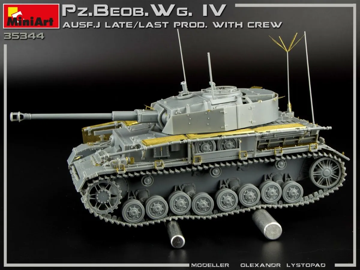 MiniArt 1/35 Pz.Beob.Wg.IV Ausf. J LATE/LAST PROD. 2 IN 1 W/CREW # 35344 5 MiniArt 1/35 Pz.Beob.Wg.IV Ausf. J LATE/LAST PROD. 2 IN 1 W/CREW # 35344 - Image 3