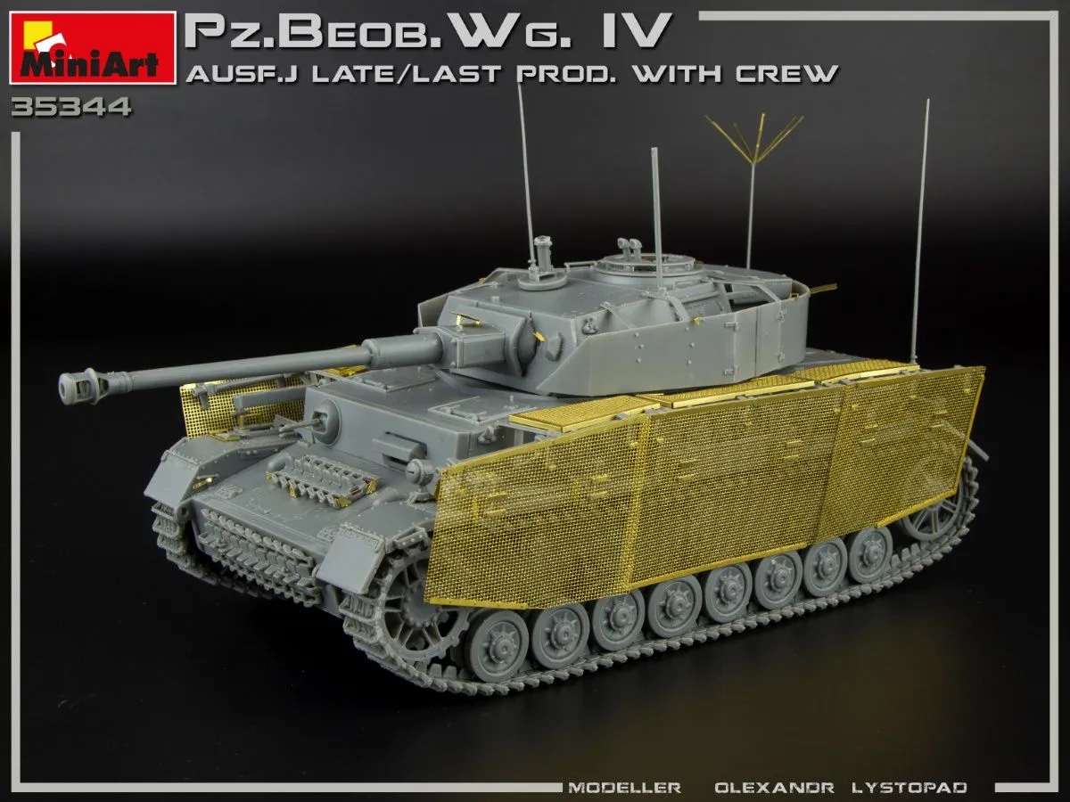 MiniArt 1/35 Pz.Beob.Wg.IV Ausf. J LATE/LAST PROD. 2 IN 1 W/CREW # 35344 6 MiniArt 1/35 Pz.Beob.Wg.IV Ausf. J LATE/LAST PROD. 2 IN 1 W/CREW # 35344 - Image 4