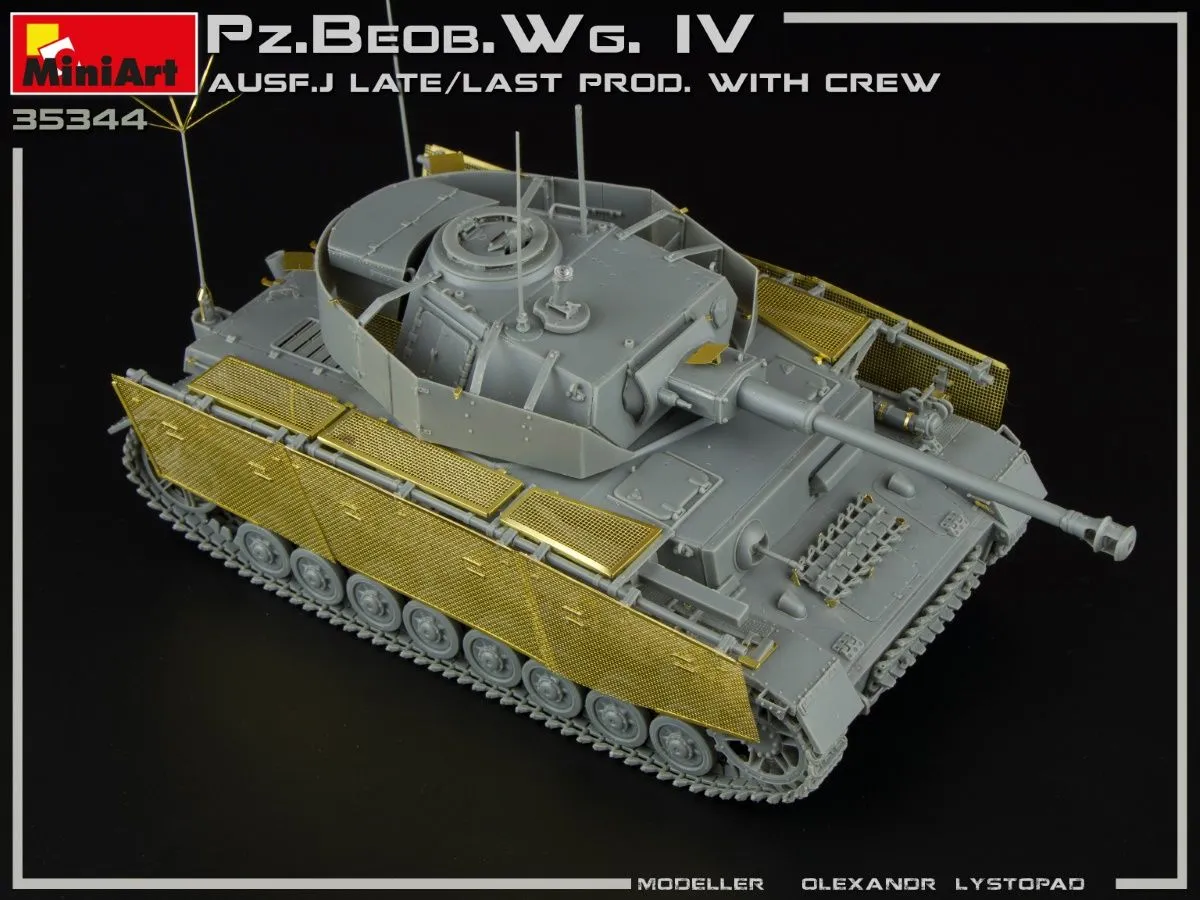 MiniArt 1/35 Pz.Beob.Wg.IV Ausf. J LATE/LAST PROD. 2 IN 1 W/CREW # 35344 7 MiniArt 1/35 Pz.Beob.Wg.IV Ausf. J LATE/LAST PROD. 2 IN 1 W/CREW # 35344 - Image 5
