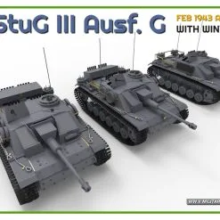 Miniart 1/35 StuG III Ausf. G Alkett Prod W/ Winterketten # 35362 16 Miniart 1/35 StuG III Ausf. G Alkett Prod W/ Winterketten # 35362 -Aircraft Kits Sales 35362 renders 2